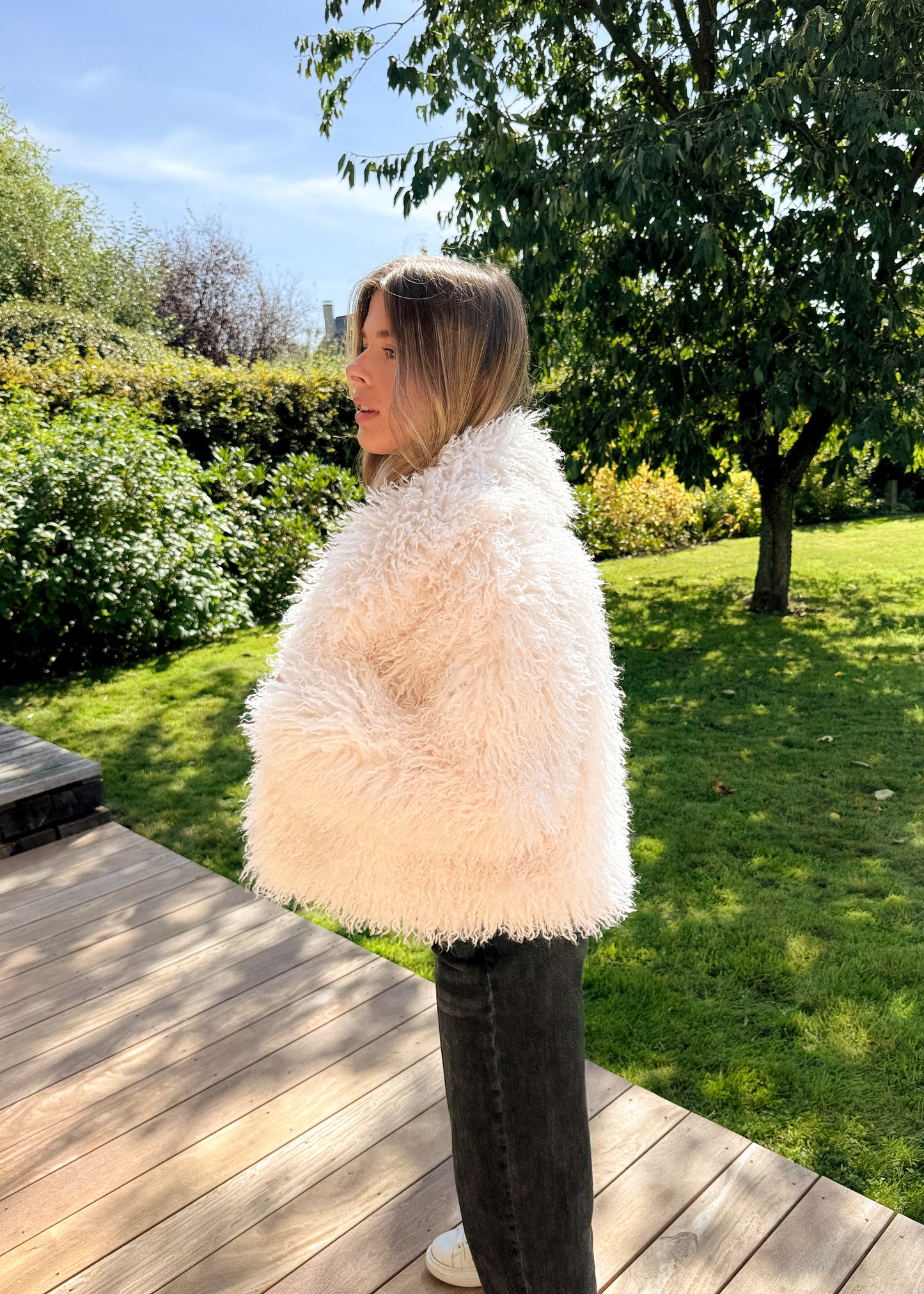 Manteau fausse fourrure Alba