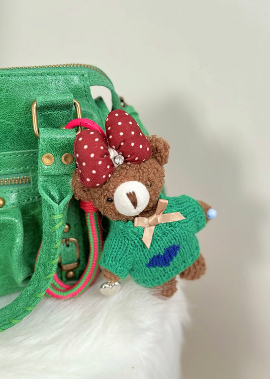 Porte-clé Teddy chic