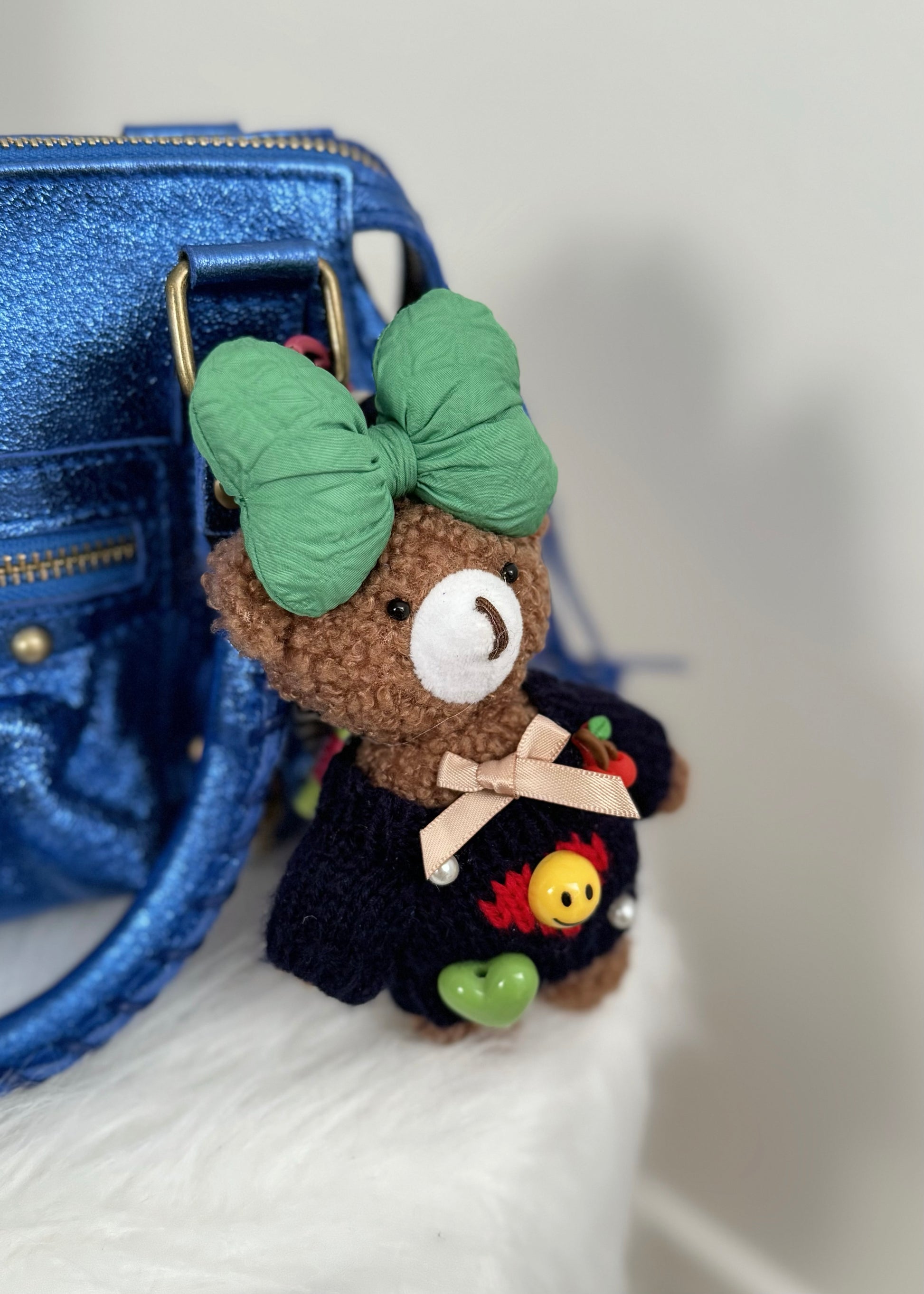 Porte-clé Teddy chic
