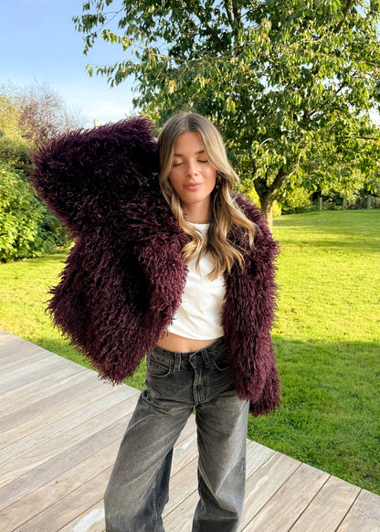 Manteau fausse fourrure Alba